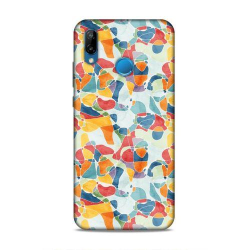 Huawei P20 Lite Uyumlu Kılıf Romans (33) Hybrid Kılıf Taşlar