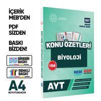 2027 YKS-AYT MEBİ-OGM Biyoloji Pratik Konu Özet Kitabı RENKLİ A4 Boyut Görsel Destekli BASKI ÜCRETİ