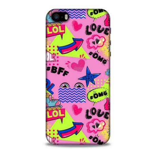 Pop Culture Pembe Apple iPhone SE 2020 Kılıf