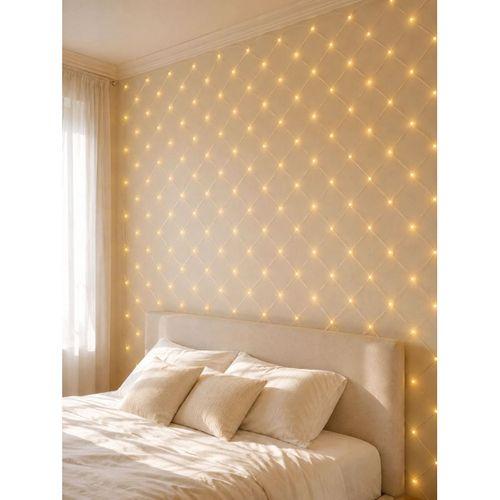 Led Ağ Işık Dekoratif File Aydınlatma Balkon Oda Ve Bahçe Süsleme Yeni Nesil