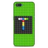 Lopard Oppo Realme C2 Uyumlu Kılıf BloX (32) Soft Silikon Kılıf T Harfi