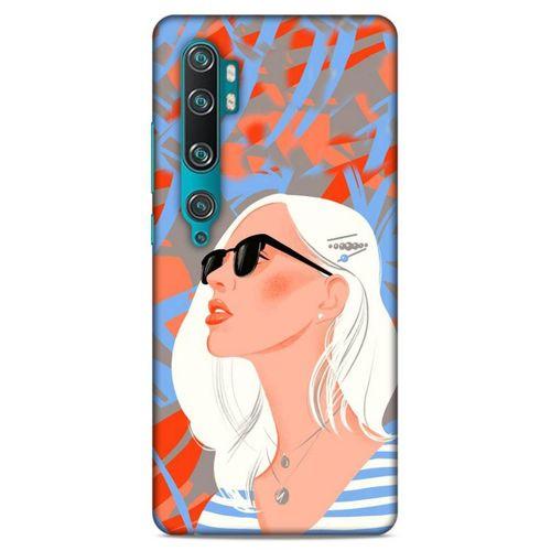 Lopard Xiaomi Mi Cc9 Pro Uyumlu Kılıf Sürreal Yüzler ♀ (13) Silikon Kap Baskılı