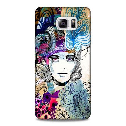 Lopard Samsung Galaxy Note 5 Uyumlu Kılıf Sürreal Yüzler ♀ (20) Koruyucu Kılıf Desenli