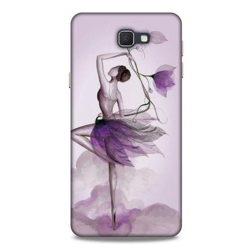 Y.Liva-2020 (Çiçekle Dans) Samsung Galaxy J7 Prime Kılıf Silikon Kapak Desenli