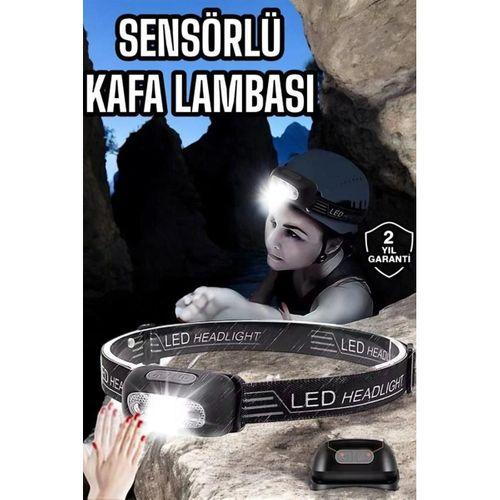 Kamp Lambası Led Işık Kafa Lambası Balıkçı Lambası Ayarlanabilir