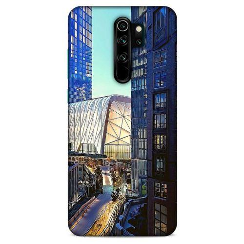 Xiaomi Redmi Note 8 Pro Kılıf Dünya Mimarisi (45) Liquid Air Kılıf The Shed – Newyork