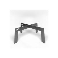 Kamp Ayısı® Bushcraft OX+™: XLarge Katlanır Ateş Üzeri Metal Kamp Izgarası - Su Geçirmez Taşıma Çantalı