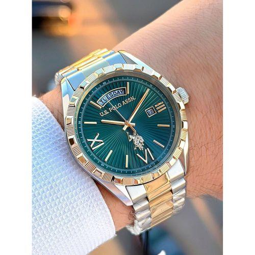 U.S.Polo Assn Çelik Kasa Ve Kordon 2 Yıl Garantili 5 Atm Suya Dayanıklı Erkek Kol Saati E.PA1123-05
