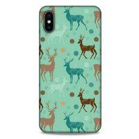Animax Geyik Shop Apple iPhone XS Max Kılıf Desenli Silikon