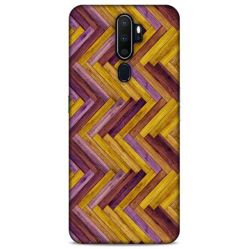 Lopard Oppo A9 2020 Uyumlu Kılıf Wood'X (35) Fit Design Kılıf Baskılı