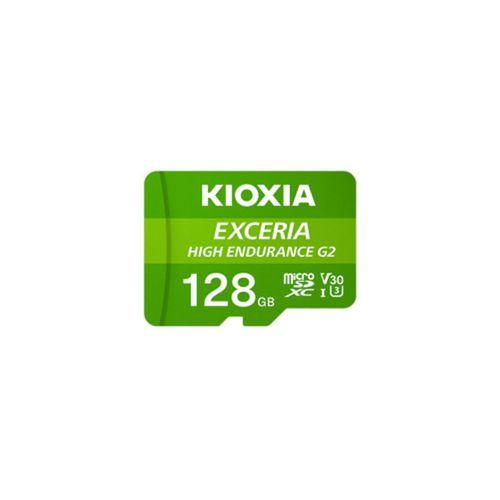 KIOXIA 128GB ExceriaG2, LMHE2G128GG2, A1 V30 4K, CL10, 100Mb/s, MicroSD Kart Bellek (SD Adaptörlü)