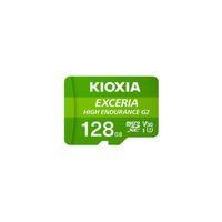 KIOXIA 128GB ExceriaG2, LMHE2G128GG2, A1 V30 4K, CL10, 100Mb/s, MicroSD Kart Bellek (SD Adaptörlü)