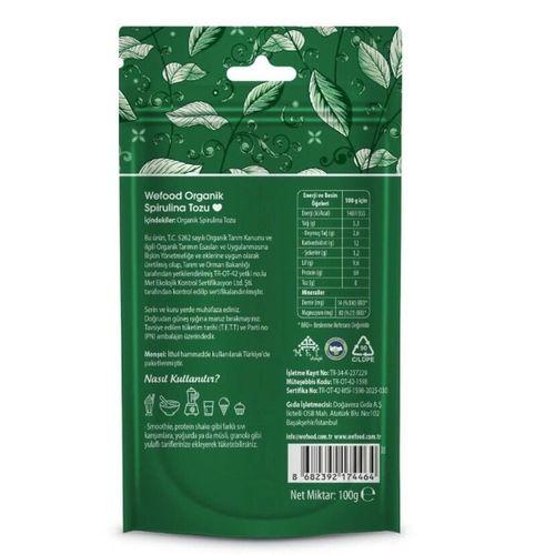 Wefood Wefood Spirulina Tozu 100 Gr