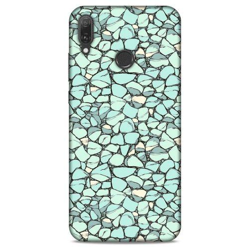 Huawei Y9 2019 Kılıf Baskılı Özel Seri Taşlı (21) Koruyucu Kapak