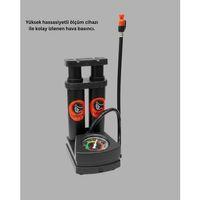 Basınç Saatli Ayak Pompası Bisiklet Ve Araç Uyumlu