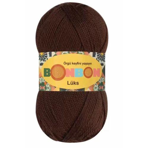 1 Adet Lüks Patik İpi Yünü Kahve 98297 - mudanis