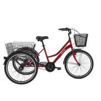 Bisan Porter Kargo Bisikleti Kırmızı