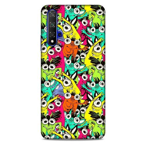 Graffitix (36) Desenli Silikon Kapak Huawei P Smart S Y8P Kılıf