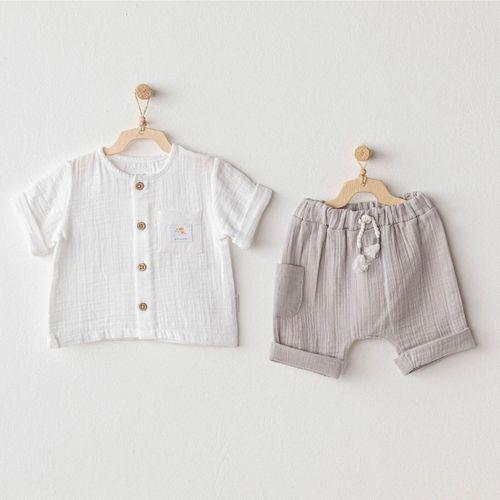 Andywawa AC25617 Ocean İs My Happy Place 2'Li Takım Grey