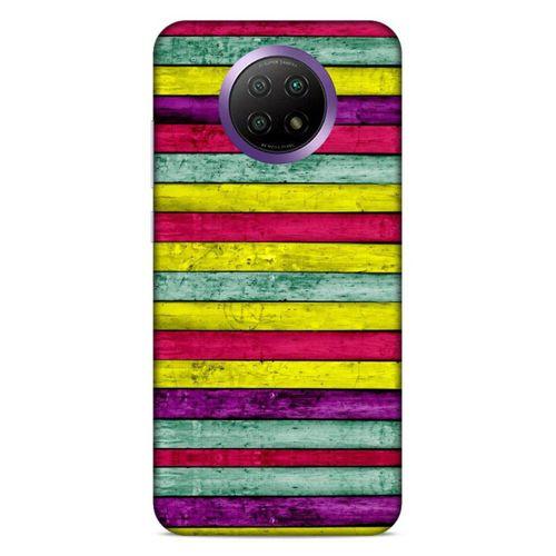 Lopard Xiaomi Redmi Note 9 5g Uyumlu Kılıf Wood'X (30) Silicone Case Desenli