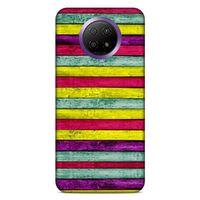 Lopard Xiaomi Redmi Note 9 5g Uyumlu Kılıf Wood'X (30) Silicone Case Desenli