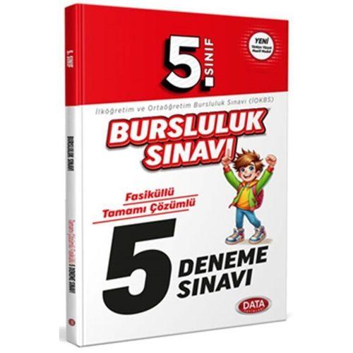 5. Sınıf Bursluluk Sınavı Fasiküllü 5 Deneme Sınavı Data Yayınları