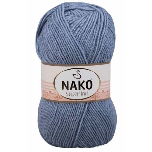 1 Adet Süper İnci El Örgü İpi 100 gr Kot Mavi 1986