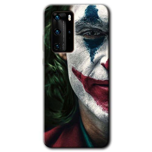 Potkal Hediye Fabrikası Huawei P40 Pro Kılıf HD Desen Baskılı Arka Kapak - Joker