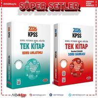 Data Yayınları 2026 KPSS Genel Yetenek Genel Kültür Konu ve Soru Bankası Seti 2 Kitap