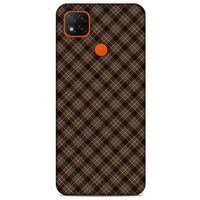 Gömlek (5) Desenli Silikon Kapak Telefon Kabı Xiaomi Redmi 9C Kılıf