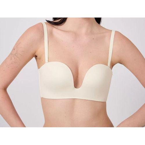 Freshness Msf05 Destekli V Dekolte Lazer Kesim Sütyen