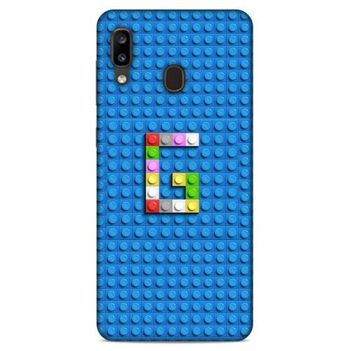 Lopard Samsung Galaxy A20 Uyumlu Kılıf BloX (17) Tasarım Kılıf G Harfi