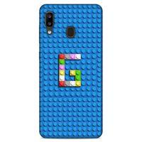 Lopard Samsung Galaxy A20 Uyumlu Kılıf BloX (17) Tasarım Kılıf G Harfi