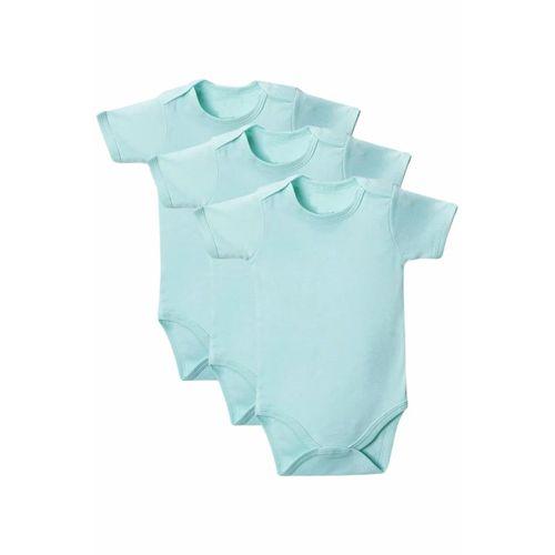 Yeşil Yarım Kol Body Zıbın 2-7 YAŞ Çocuklar İçin (3 ADET) Alttan Çıtçıtlı Özel Gereksinimli