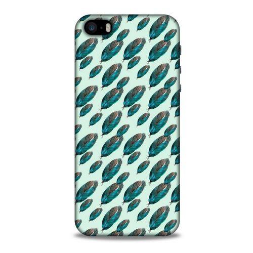 Apple Iphone 5 Kılıf Desenli Özel Seri Tüyler (50) Shockproof Kılıf