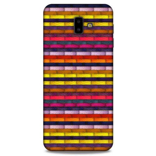 Samsung Galaxy J6 Plus Kılıf Patchwork (42) Rugged Armor Kılıf Karışık Renkli