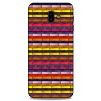 Samsung Galaxy J6 Plus Kılıf Patchwork (42) Rugged Armor Kılıf Karışık Renkli