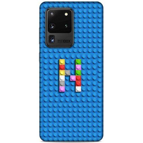 Lopard Samsung Galaxy S20 Ultra Uyumlu Kılıf BloX (25) Antişok Kapak N Harfi