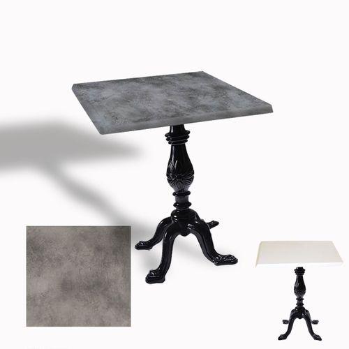 Dockers Çipa 1001 Döküm Ayak Kare Masa 70x70 cm - (Werzalit, Wermodin ve Allzalit Tabla) - Copperfield