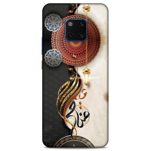 Lopard Huawei Mate 20 Pro Uyumlu Kılıf Ramazan (40) Desenli Fit Silikon Kılıf