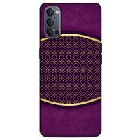 Oppo Reno 4 Uyumlu Kılıf Mor Delisi (8) Baskılı Kılıf Yerel