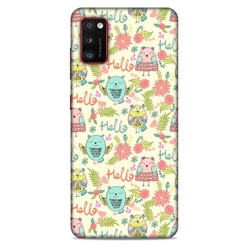 Lopard Samsung Galaxy A41 Uyumlu Kılıf Baykuşlar (31) TPU Kılıf