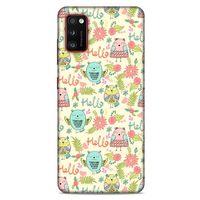 Lopard Samsung Galaxy A41 Uyumlu Kılıf Baykuşlar (31) TPU Kılıf