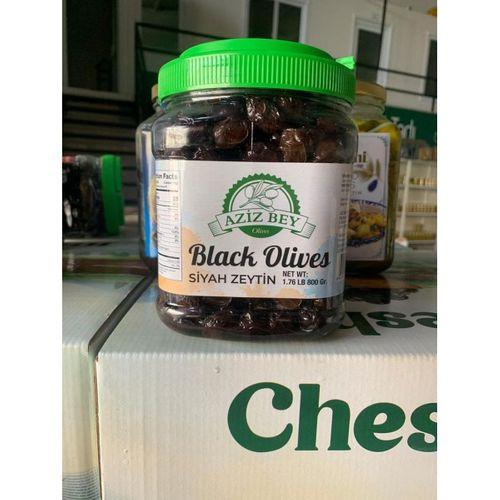 GEMLİK ORGANİK TAŞ BASKI SİYAH ZEYTİN 800 GR