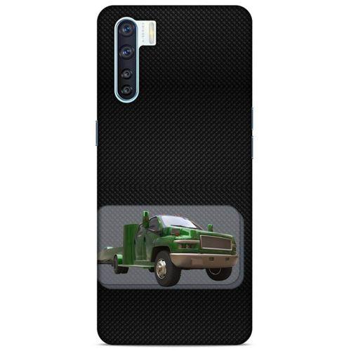 Lopard Oppo A91 Uyumlu Kılıf PickUpX (25) Antişok Kapak Koyu Yeşil