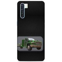 Lopard Oppo A91 Uyumlu Kılıf PickUpX (25) Antişok Kapak Koyu Yeşil