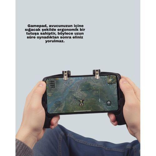 Ergonomik Tetik Tasarımlı Mobil Oyun Gamepad Tutucu