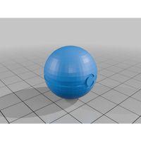 Pokémon Topu Modeli – 3D Baskı Koleksiyon Aksesuarı