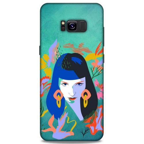 Lopard Samsung Galaxy S8 Plus Uyumlu Kılıf Sürreal Yüzler ♀ (12) Koruyucu Silikon Desenli