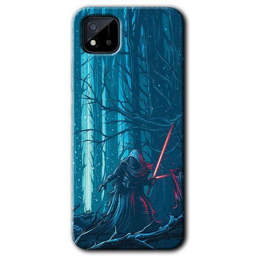 Realme C11 Kılıf Baskılı Arka Kapak - Jedi +Tam Ekran Koruyucu